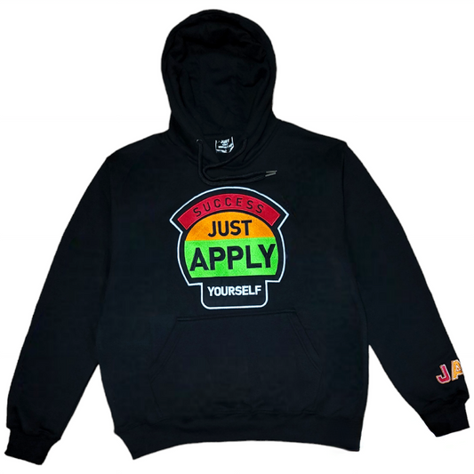 Just Apply Yourself Sweatshirt hoodie BLACK