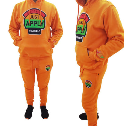 Just Apply Yourself Sweatshirt Hoodies ORANGE