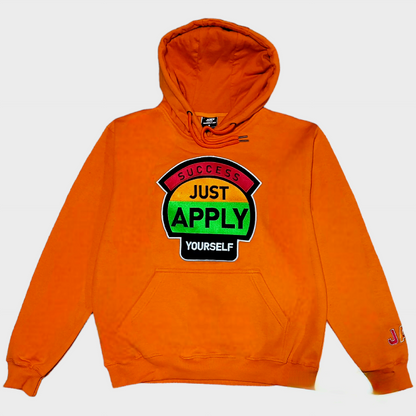 Just Apply Yourself Sweatshirt Hoodies ORANGE