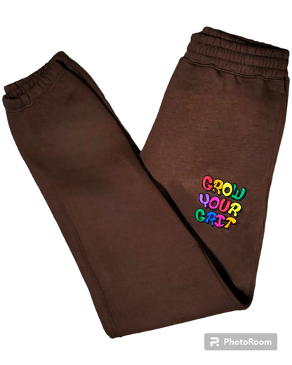 Brown Performance Sweatpants