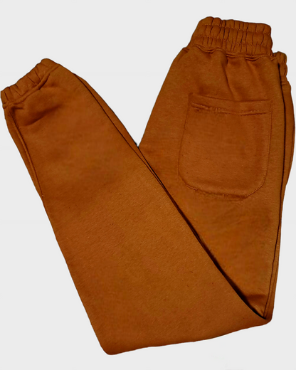 Grow Your Grit Sportswear fleece Caramel-Brown Joggers