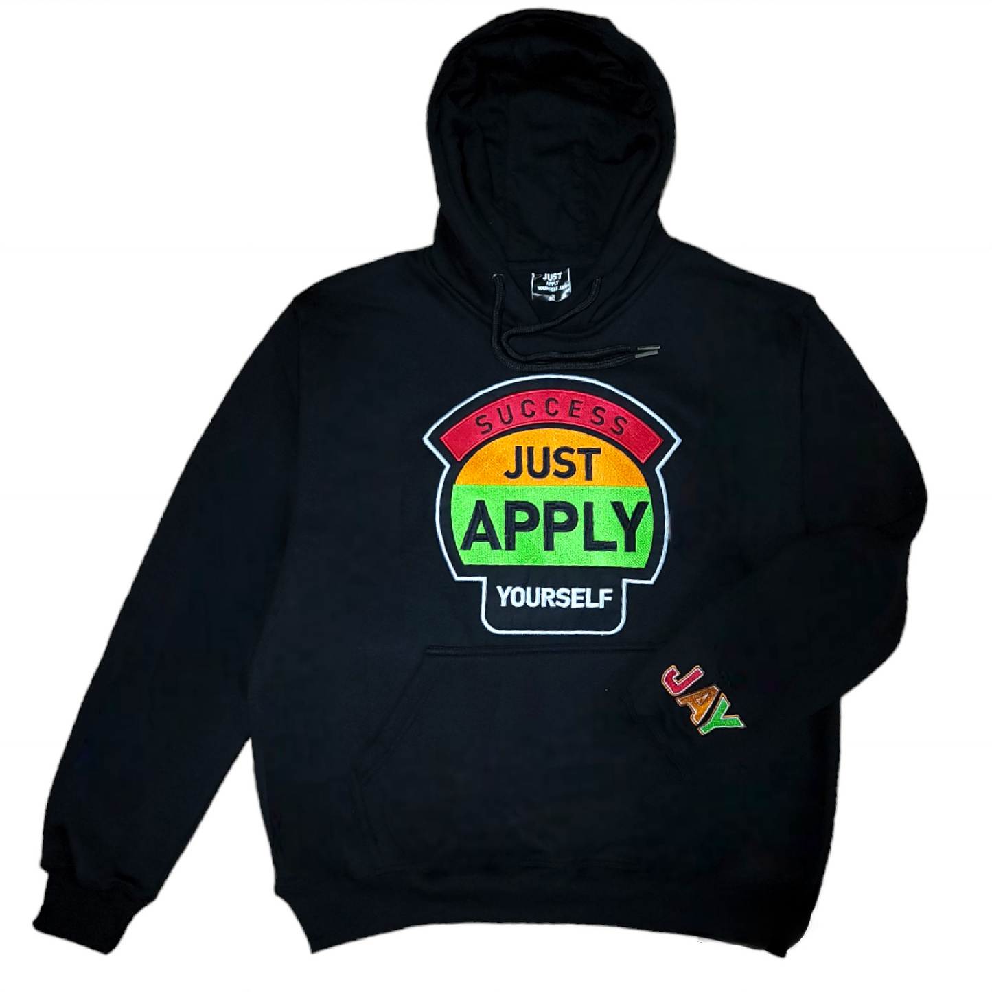 Just Apply Yourself Sweatshirt hoodie BLACK