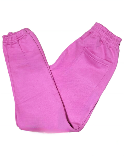 Grow Your Grit Sportswear Pink Athletic sweatpants & Joggers