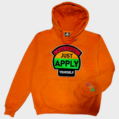 Just Apply Yourself Sweatshirt Hoodies ORANGE