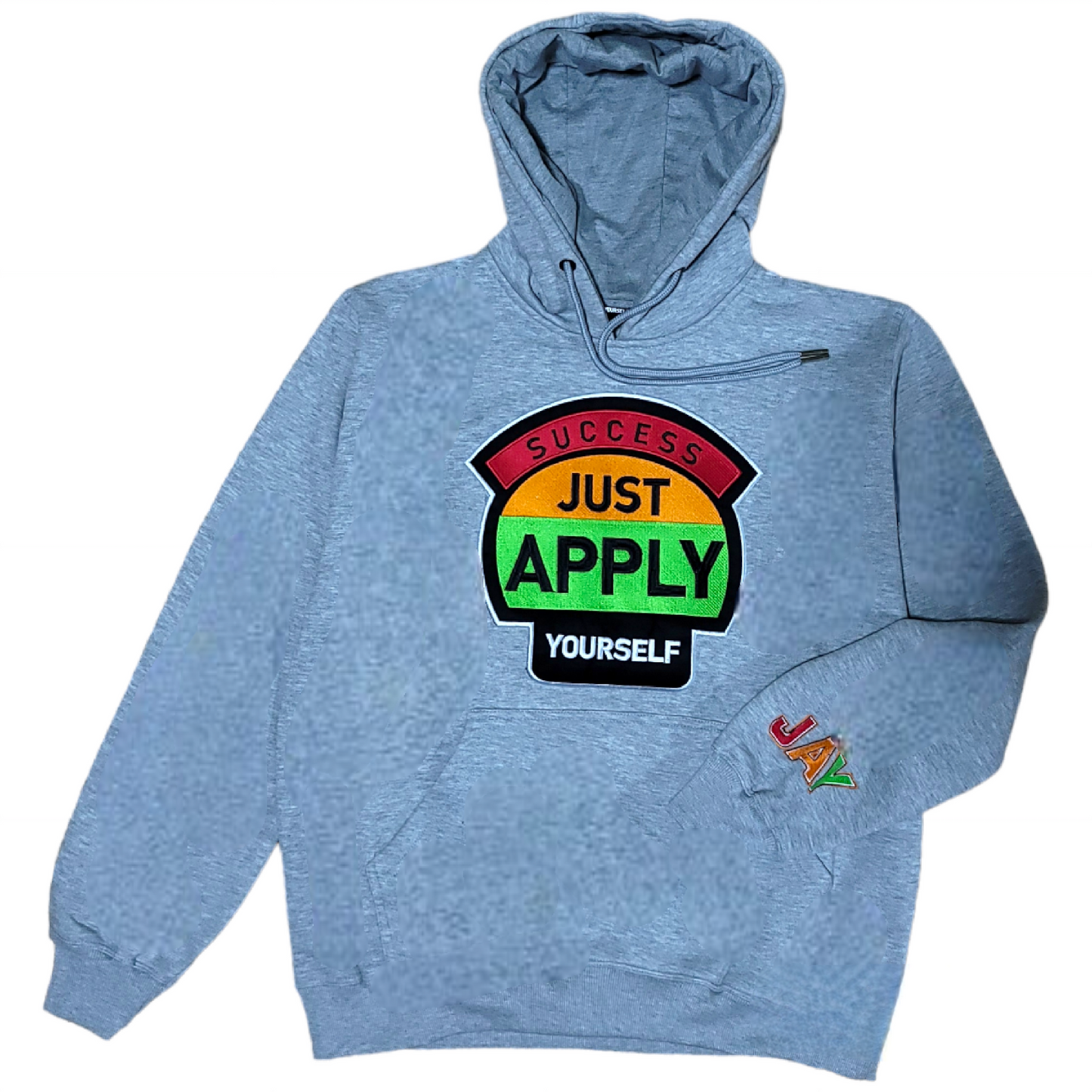 Just Apply Yourself Sweatshirt Hoodies GRAY