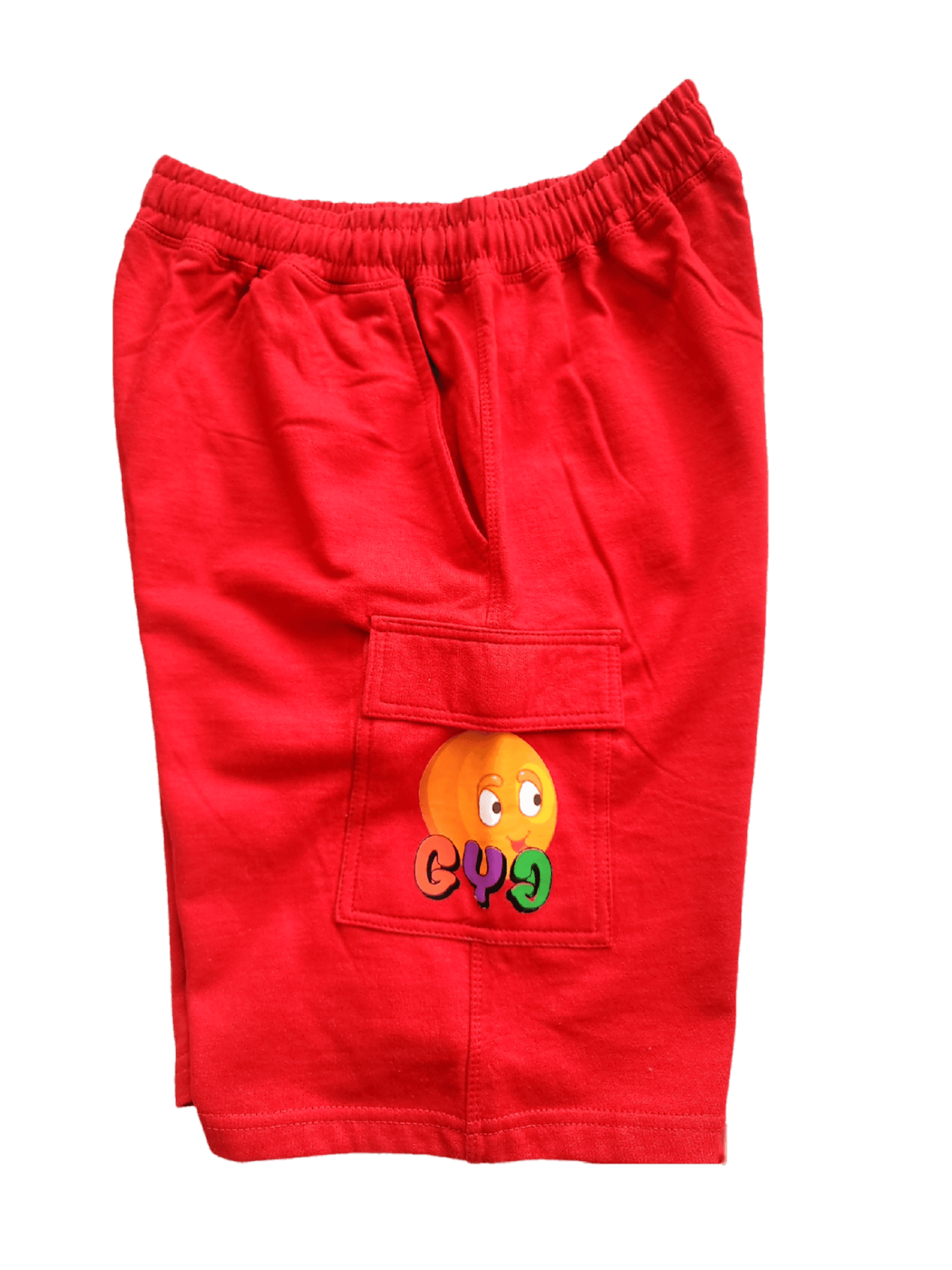 Grow Your Grit (GYG) red cargo shorts - GYG