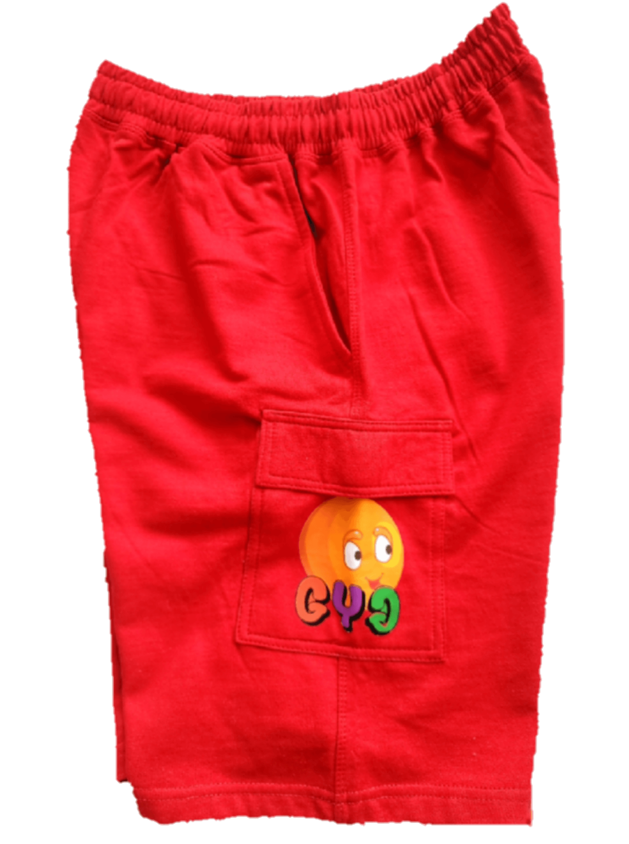 Grow Your Grit (GYG) red cargo shorts - GYG