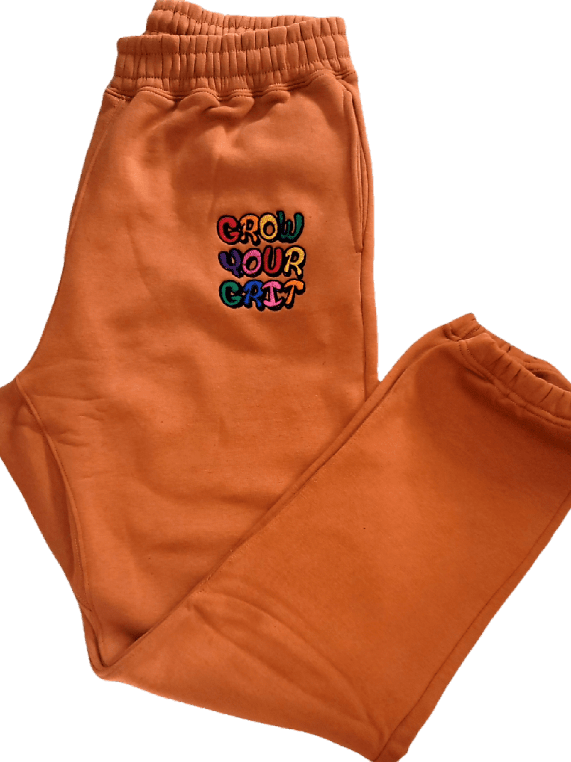 GYG Sportswear fleece Caramel-Brown Joggers - GYG