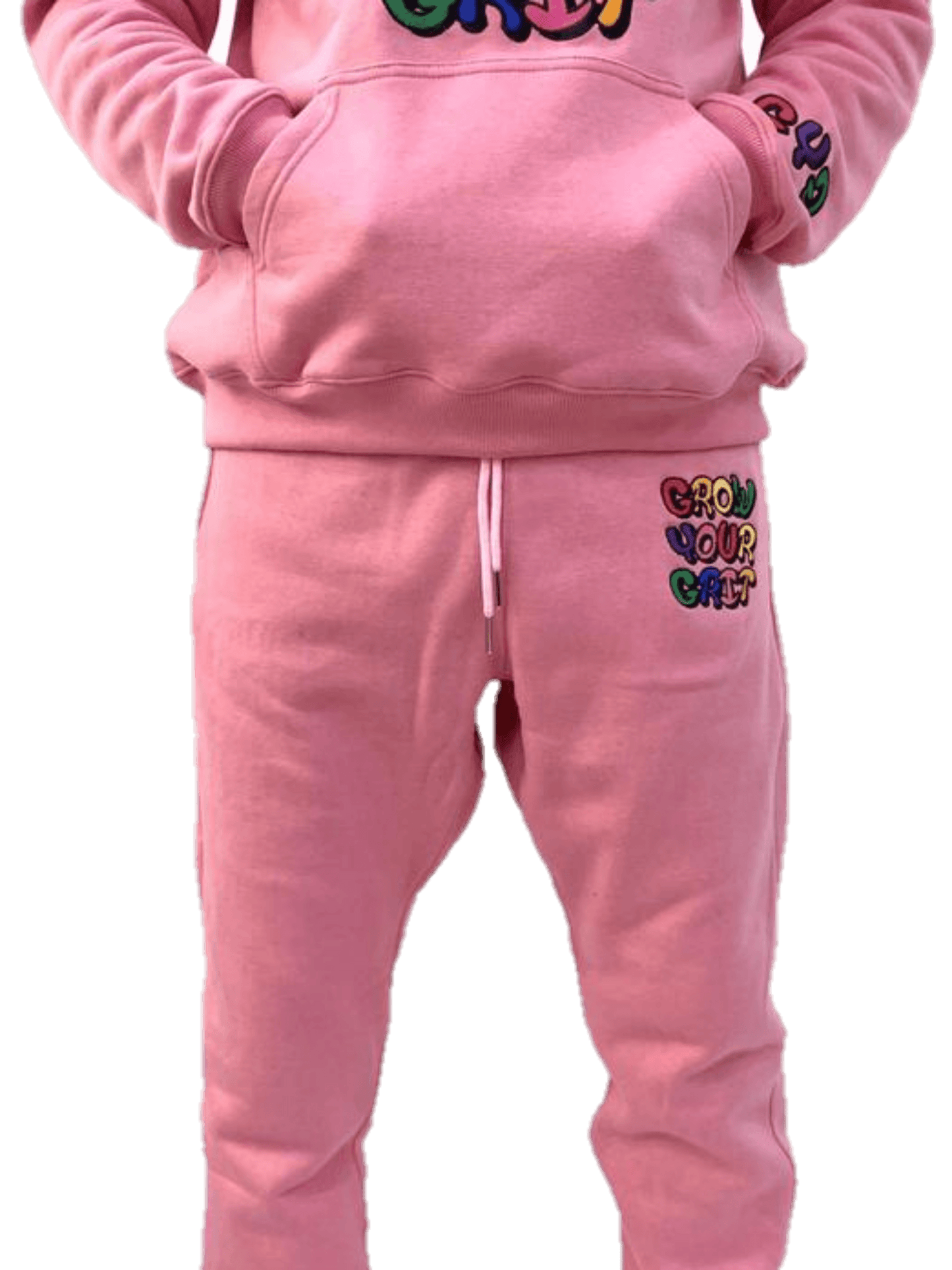 GYG Sportswear fleece Rose-Pink Joggers - GYG