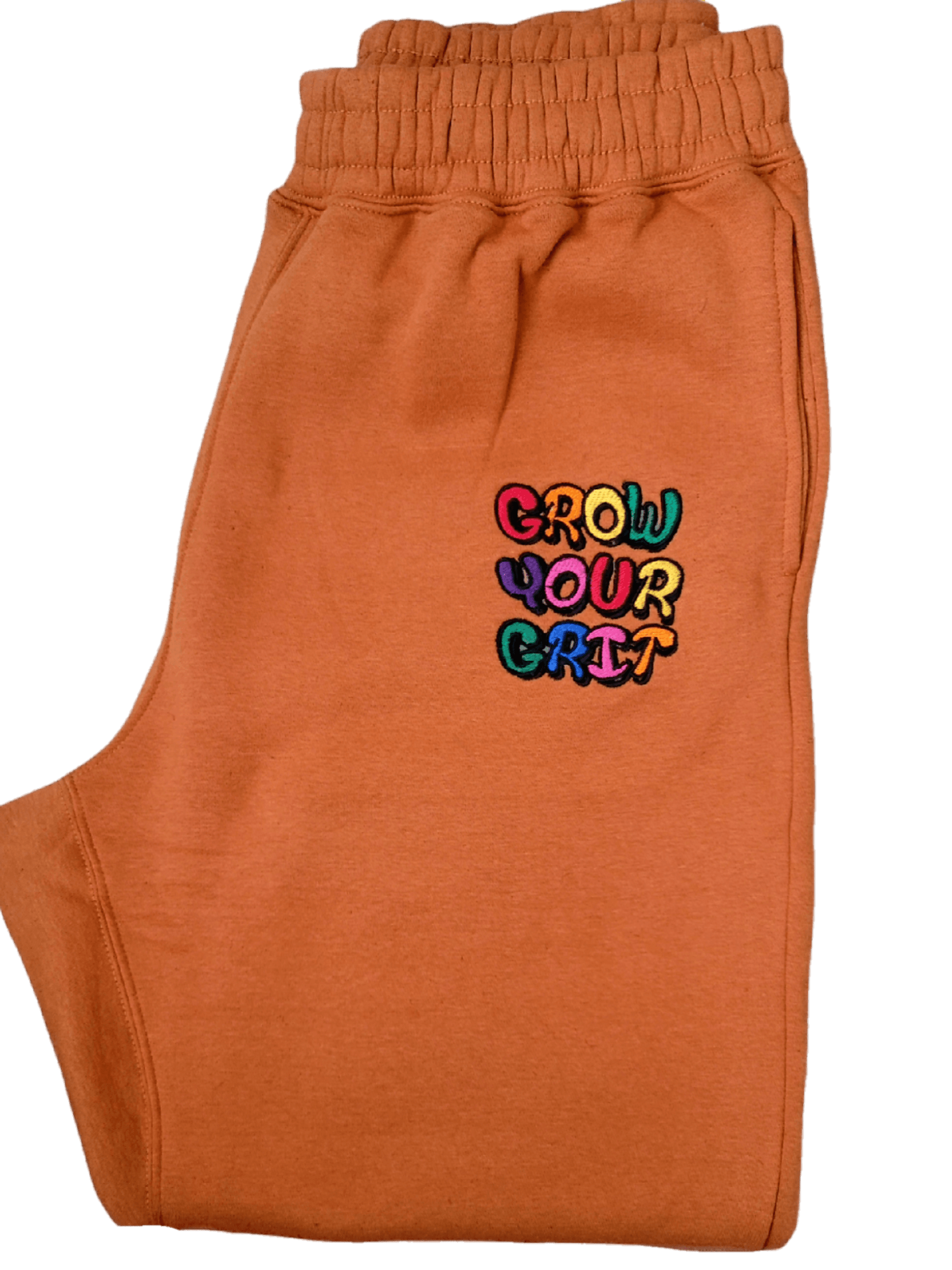 GYG Sportswear fleece Caramel-Brown Joggers - GYG