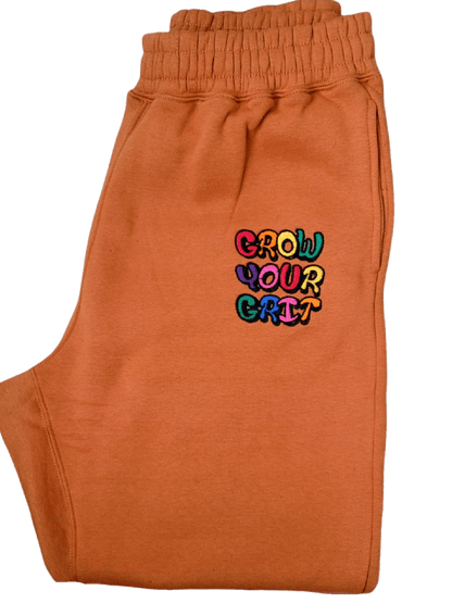 GYG Sportswear fleece Caramel-Brown Joggers - GYG